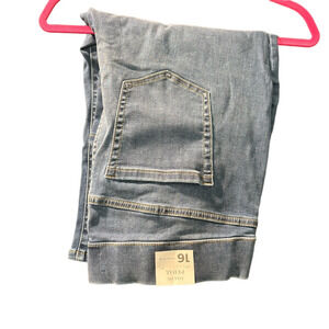 NWT Lane Bryant Light Blue High Rise Pedal Jeans Size 16